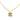 Gold Chanel Gold Plated Quilted CC Pendant Necklace - Designer Revival