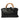Black Gucci Medium Calfskin Bamboo Shopper Satchel