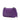 Purple Bottega Veneta Mini Nappa Intrecciato Expandable Chain Flap Crossbody