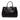 Black Prada Medium Saffiano Lux Galleria Double Zip Satchel
