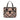 Brown Burberry Supernova Check Coated Canvas Tote