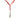 Red Hermès Leather Ultrasonic Dog Whistle Necklace