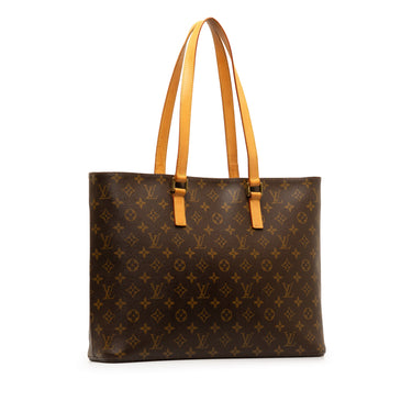 Brown Louis Vuitton Monogram Luco Tote Bag - Designer Revival