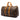 Brown Louis Vuitton Monogram Keepall 50 Travel Bag
