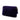 Purple Fendi Large FF Embossed Velvet Baguette Satchel - Designer Revival
