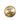 Gold Chanel CC Gold Plated and Enamel Round Clip On Earrings
