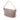 Pink Gucci GG Canvas Web Boat Shoulder Bag