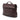 Red Bottega Veneta Intrecciato Trimmed Leather Business Bag