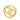 Gold Chanel CC Gold Plated Round Brooch
