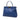 Blue Fendi Medium Calfskin Peekaboo Iconic Satchel