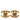 Gold Chanel CC Gold Plated Turn Lock Clip On Earrings
