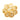 Gold Chanel CC Gold Plated Flower Pin Brooch
