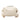 White Gucci Mini Diagonal Stitched Calfskin Blondie Bucket Bag Satchel