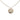 Gold Chanel Gold Plated Faux Pearl and Rhinestone Logo Pendant Necklace