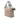 Beige Gucci Large GG Canvas Icon Bit Satchel