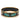 Black Hermès Wide Printed Enamel Bangle 65 Costume Bracelet