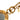 Gold Chanel CC Gold Plated Medallion Mirror Pendant Necklace