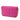 Pink Dior Lambskin Cannage Chain Pochette Crossbody Bag