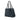 Blue Prada Logo Denim Tote