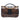 Brown Fendi Vitello Grace and Glazed FF 1974 Double F Satchel