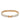 Gold Hermès Extra Narrow Enamel Clic H Bracelet PM