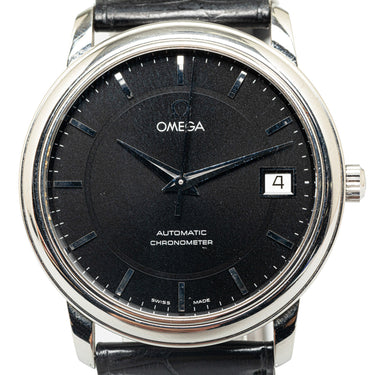 Silver OMEGA Automatic Stainless Steel De Ville Prestige Watch