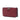 Red Bottega Veneta Nappa Intrecciato Double Zip Shoulder Bag