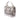 Beige Burberry Smoke Check Coated Canvas Tote