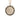 Gold Chanel CC Gold Plated Denim Leather Woven Chain Round Pendant Necklace