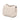 White Chanel Mini Square Classic Caviar Single Flap Crossbody Bag - Designer Revival