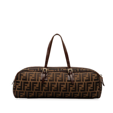 Brown Fendi Zucca Handbag - Designer Revival