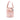 Pink Fendi Mini Satin Mon Tresor Bucket Bag Satchel