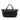 Black Gucci Medium Calfskin Bamboo Bar Tote