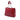 Red Dior Large Patent Cannage Soft Zipped Lady Dior Shopping Tote