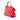 Red Gucci Small Leather Bamboo Daily Satchel