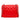 Red Chanel Mini Square Classic Lambskin Single Flap Crossbody Bag - Designer Revival