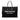 Black Saint Laurent Canvas Rive Gauche Tote