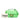 Green Fendi Zucca Embossed Leather Chain Midi Baguette Shoulder Bag - Designer Revival