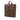 Brown Fendi Leopard Printed Canvas Shopping Tote