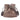 Brown LOEWE Nappa Flamenco Tassel 22 Crossbody