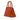 Orange Prada Medium Saffiano Lux Promenade Satchel - Designer Revival