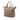 Beige Gucci Large GG Canvas Icon Bit Satchel