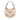 Beige LOEWE Anagram Canvas New Road Hobo