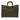 Brown Fendi Large Zucca Canvas Twins Tote