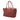 Red Bottega Veneta Nappa Intrecciato Brick Tote