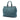 Blue Prada Vitello Daino Open Convertible Tote Satchel