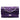 Purple Chanel Quilted Metallic Calfskin Reissue 2.55 Double Flap 226 Shoulder Bag