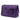 Purple Chanel Quilted Metallic Calfskin Reissue 2.55 Double Flap 226 Shoulder Bag