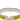 Yellow Hermès Narrow Enamel Clic H Bracelet GM