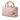 Pink Gucci Medium Calfskin Bamboo Shopper Satchel